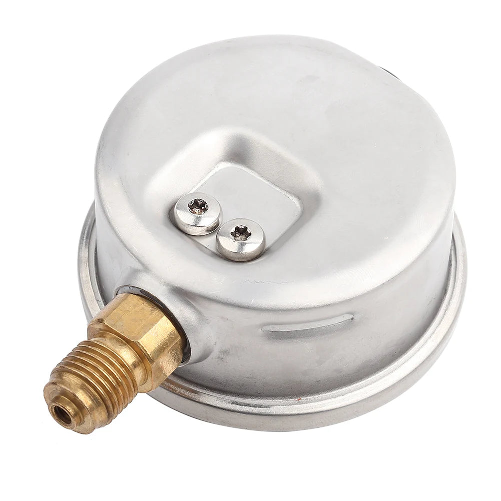 Hydraulic Gauge Hydraulic Pressure Gauge Manometer 0-250Bar 0- 3750PSI G1/4 63mm  Hydraulic Water Pressure Gauge Meter