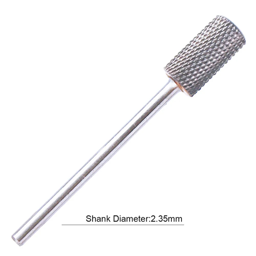 1pc Carbide Nail Drill Bits Milling Cutter for Manicure Pedicure Burrs Cuticle Remove Files Electric Polisher Accessories