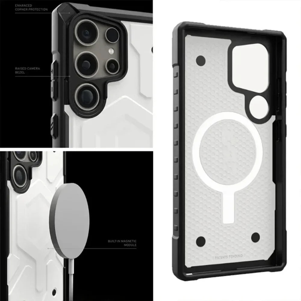 Shockproof Pathfinder Magnetic Case for Samsung Galaxy S26 Ultra S25 S24 ULTRA S26Plus Limited Edition Rugged For Magsafe Cover