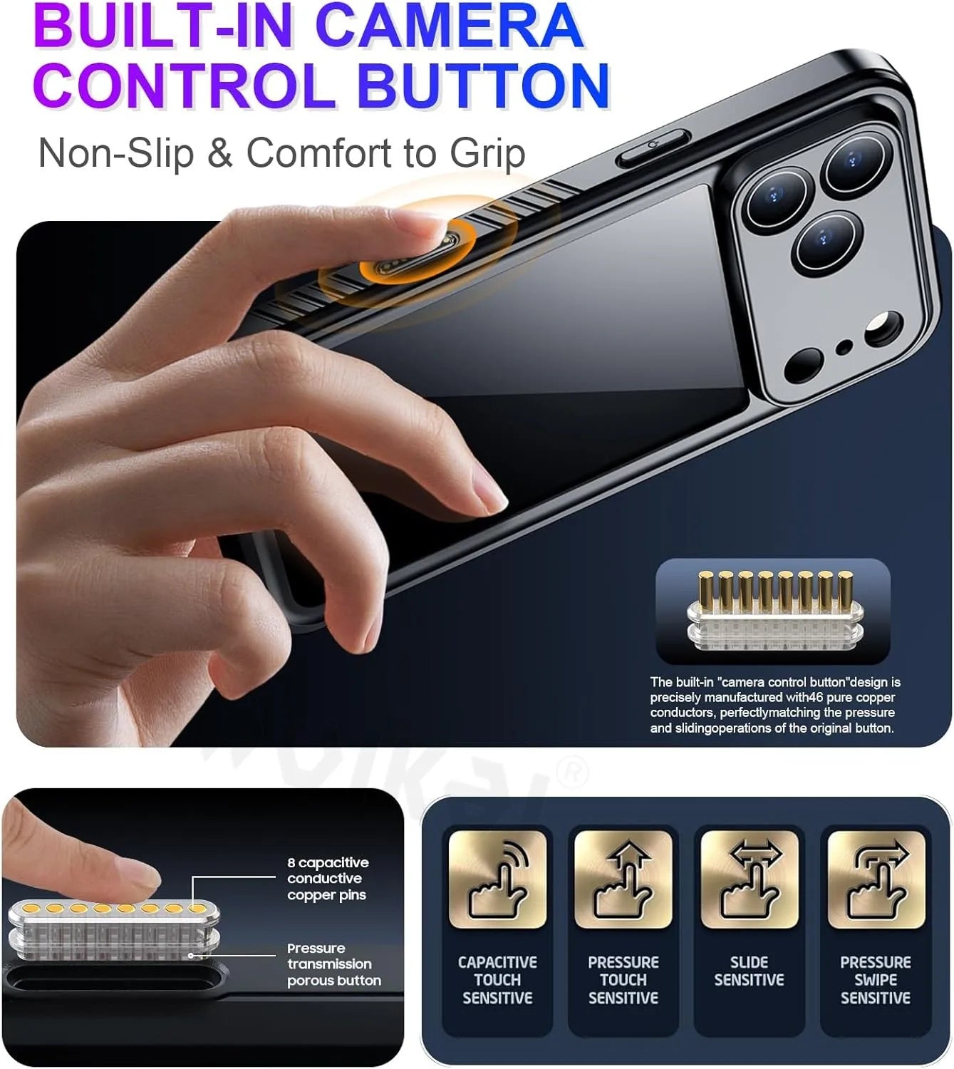 Case For iPhone 17 Pro Max 17 Air 16 Pro Max 15 14 Waterproof Drop Proof IP68 Full Body Protection Heavy Duty Protective Covers