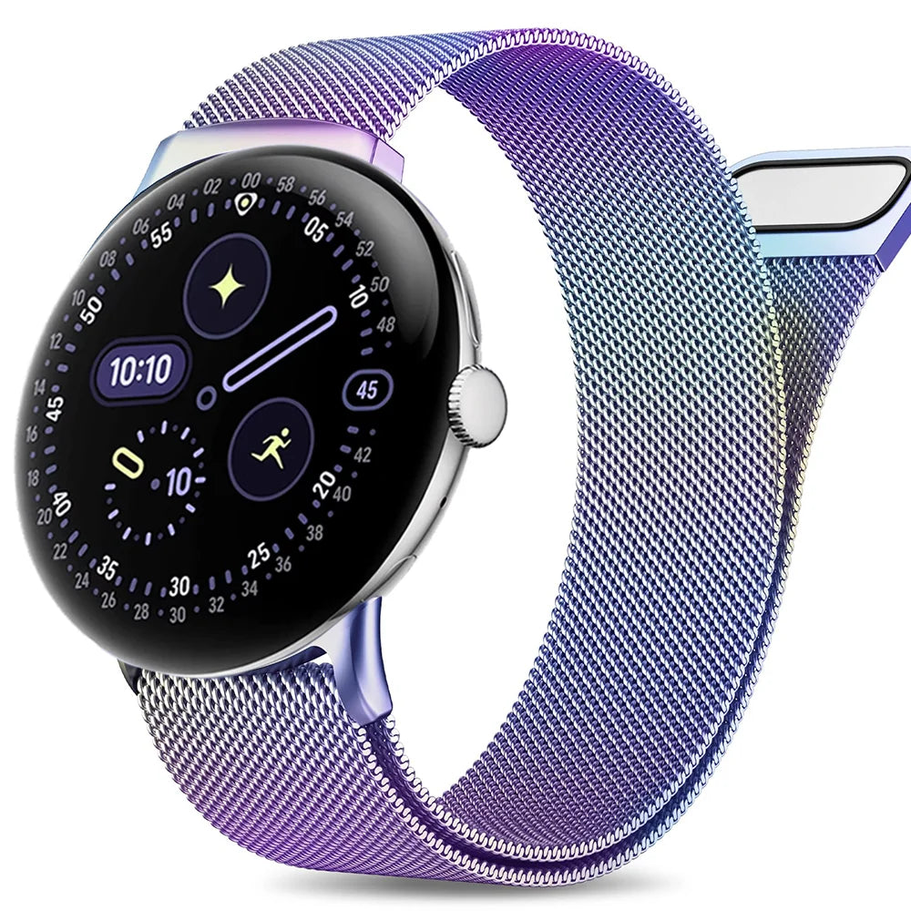 Milanese Watch for Google Pixel Watch 4 3 45mm 41mm Strap Metal Stainless Steel Magnetic Buckle Bracelet for Pixel Watch 2 Band