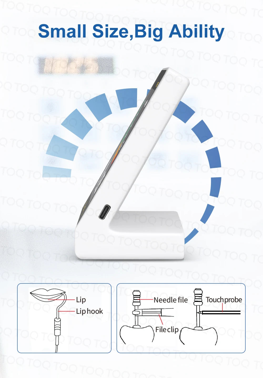 Dental Laboratory MINI Surgical Root Canal Apex Locator Root Canal Measurement Portable Machine Dentistry Tool