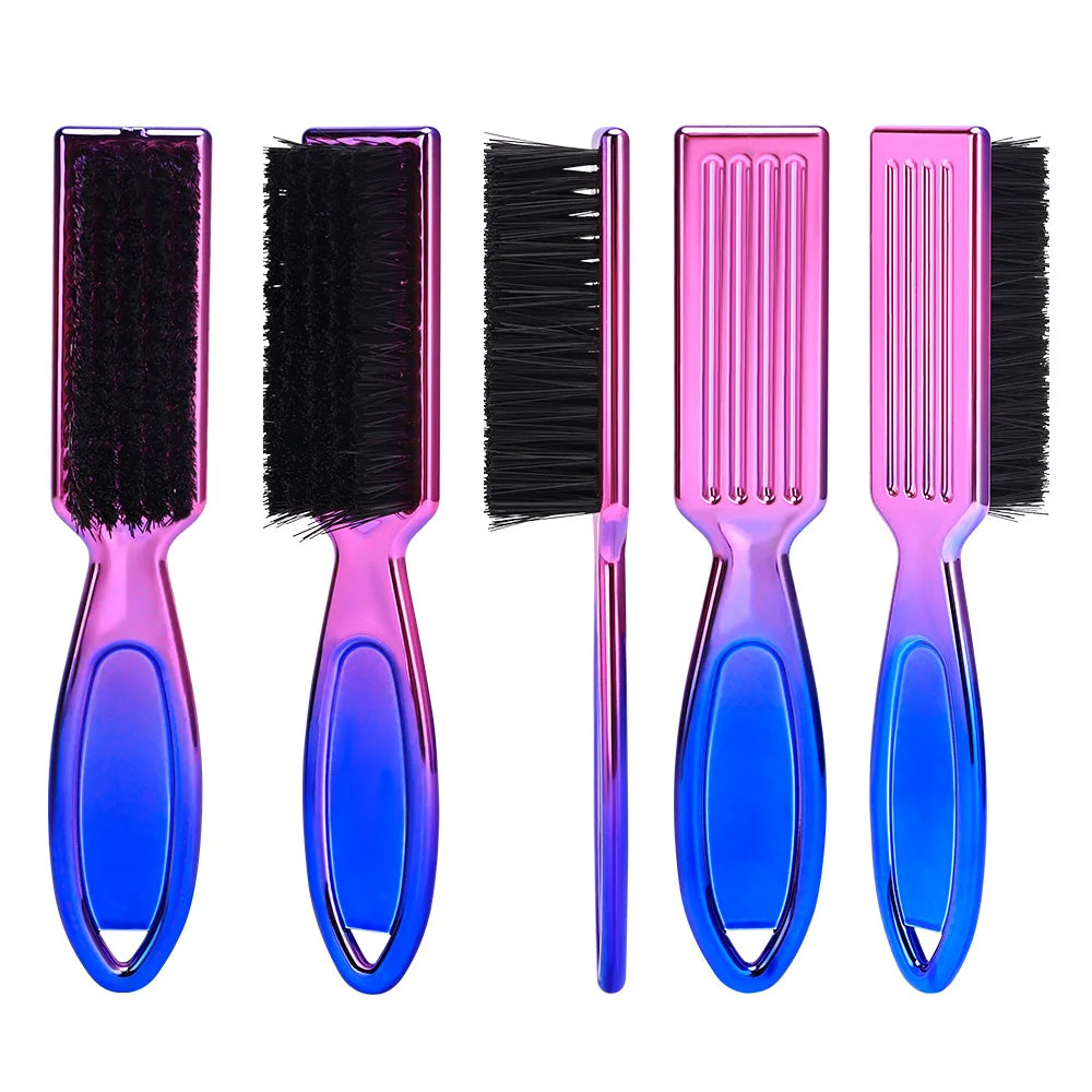 Men Beard Comb Mustache Grooming Brush Barber Soft Hair Cleaning Brush Portable Travel Face Duster Broken Hair Remove Comb