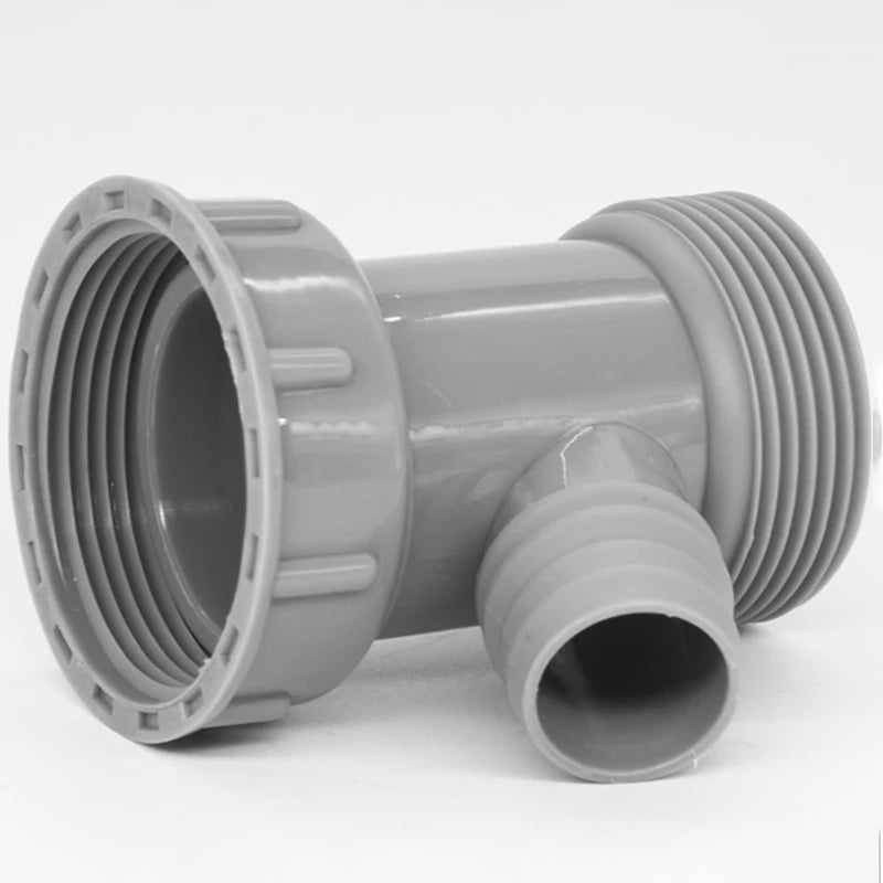 Sink Drain Pipe Adapter Y Shaped Kitchen Basin Sewer Branch Drainage Water Pipe Three Links Head Sink Connector Accessories