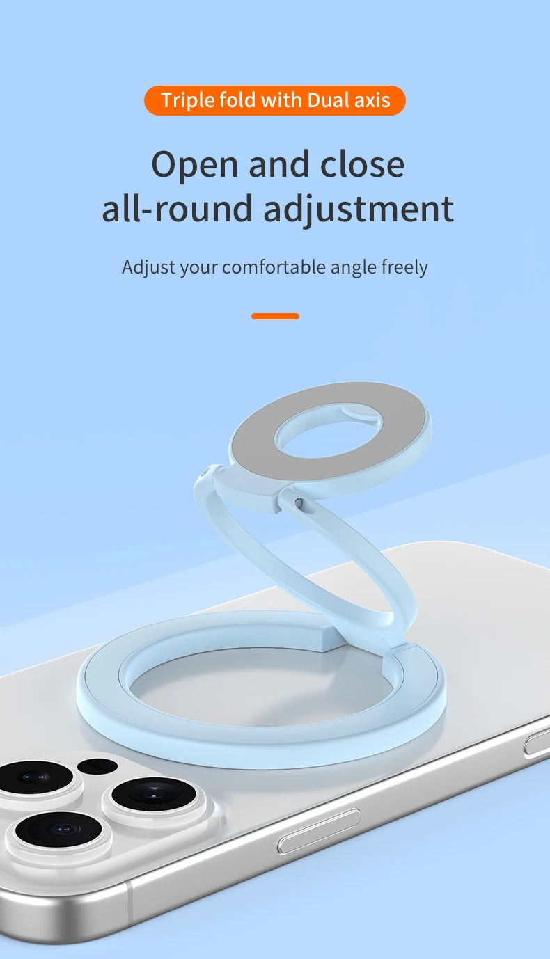 For Magsafe Cellphone Grip Double Sided Magnetic Ring Phone Holder Cellphones Stand Phone Accessories Support Telephone Grip Tok