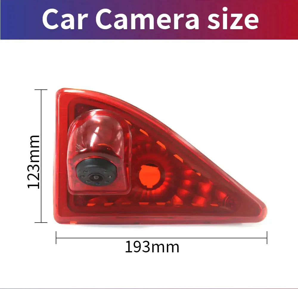 Car Brake Light Reverse Camera With 4.3-inch Desktop Monitor For Renault Master Nissan NV400 Opel Movano Vans 2010-2016