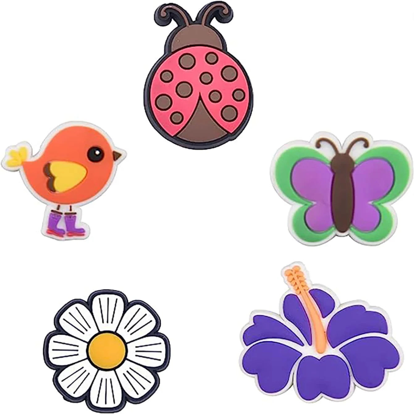 30-50-100pcs Big Sale Random Sandals Charms Buckle Clog Shoe Decorations Boys Girls Garden Shoes Accessories Fit Wristbands