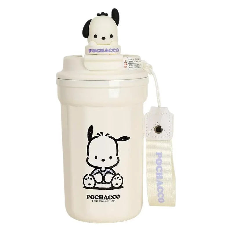 Cute Cartoon Children Insulated Cup With High Appearance 304 Stainless Steel Large Capacity Student Children Portable Water Cup