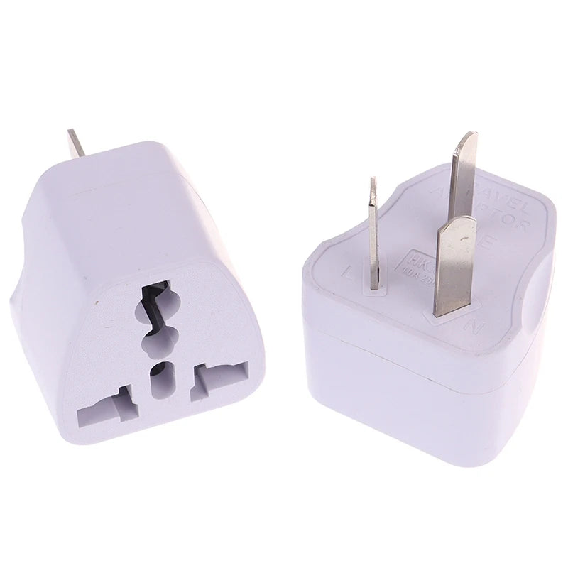 Universal Travel Power Plug Adapter USA EU EURO Asia To AU AUSTRALIAN 3 Pin