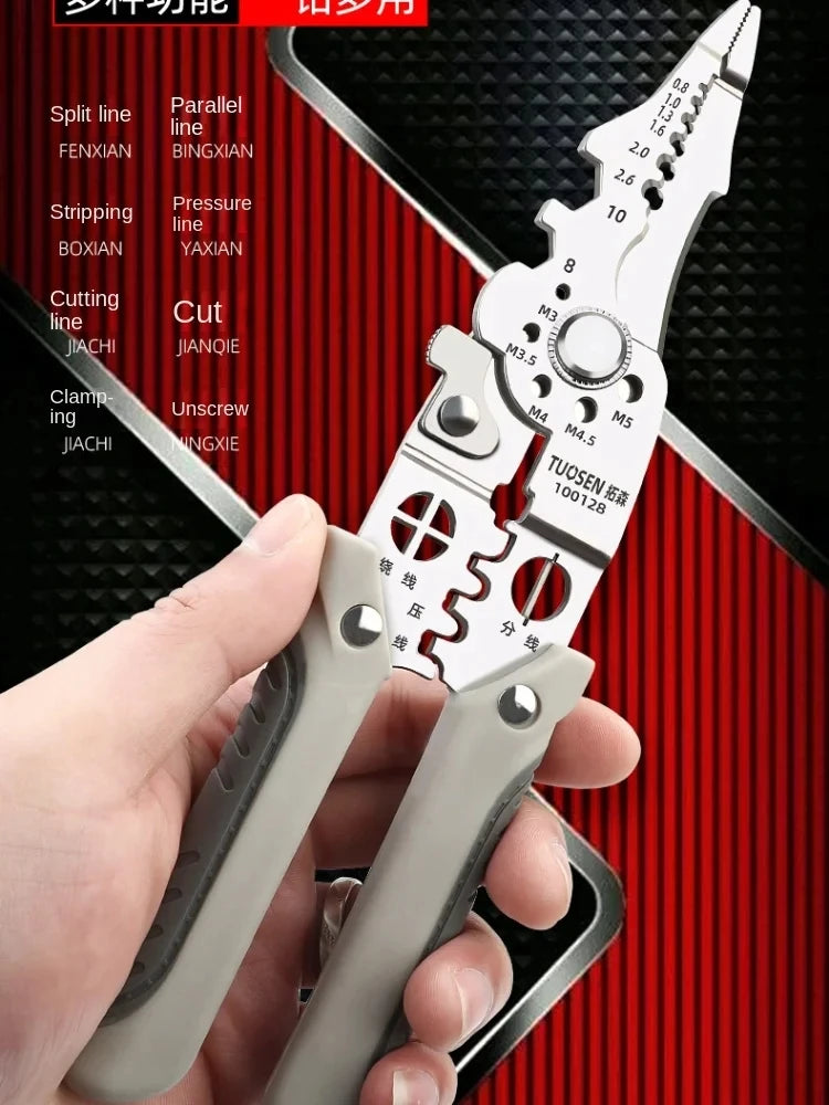 Pliers, multi-functional electrical pliers, wire stripping pliers, electrical special