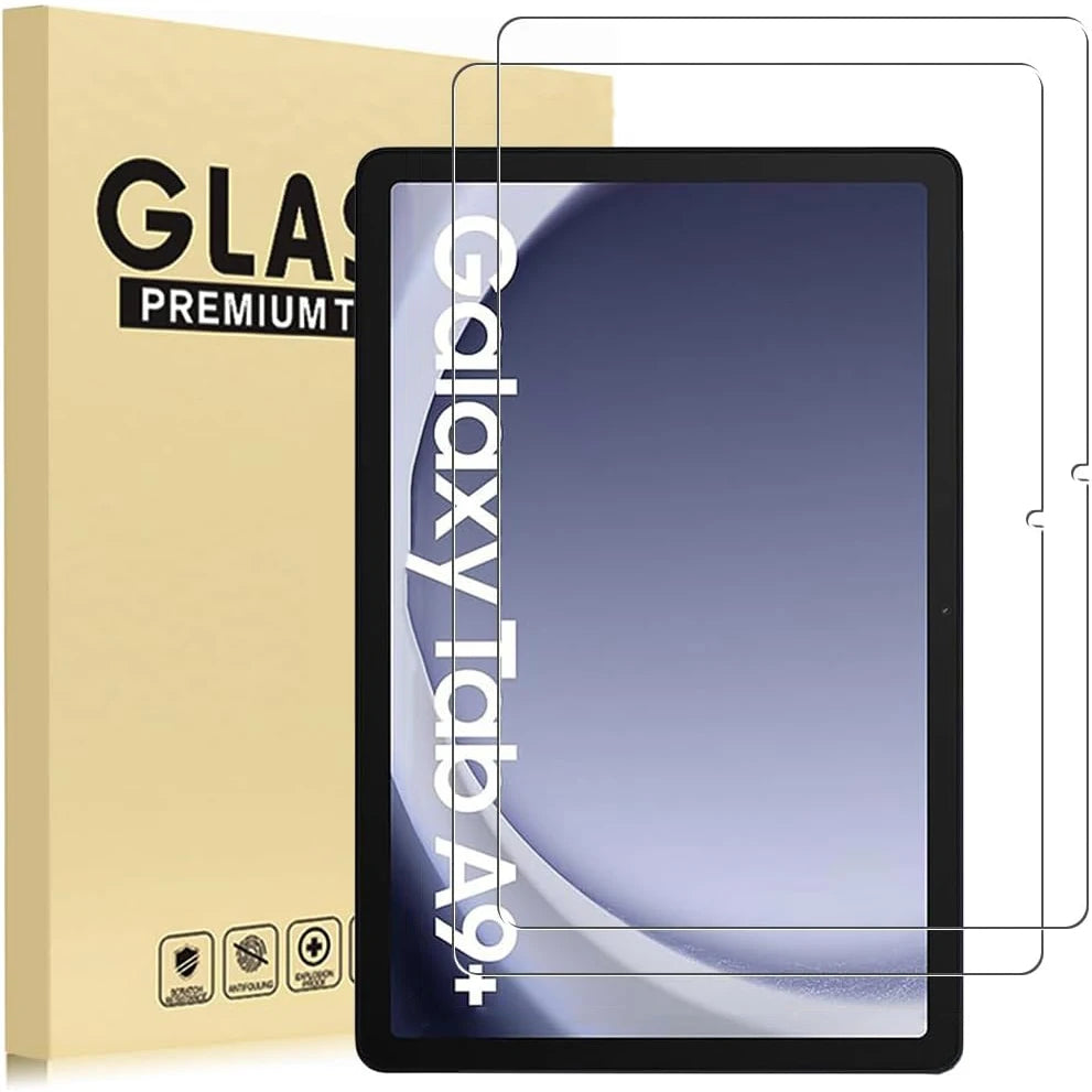 2pcs 9H Tempered Glass Screen Protector For Samsung Galaxy Tab S7 S8 S9 FE Plus 12.4'' 11.0 S5E A7 S6 Lite Tab A 10.1 A8 A9 Plus