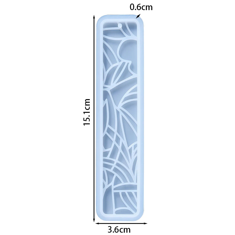 DIY Pendant Bookmark Silicone Mold Crystal Epoxy Resin Casting Mould For Handmade Accessories Crafts Jewellery Making Supplies