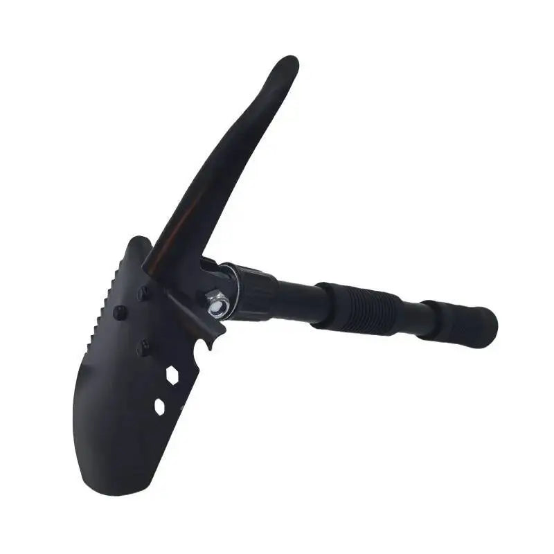 Multifunctional Garden Shovel Hoe Outdoor Folding Camping Spade Portable Weeding Pick Emergency Tool Kit Durable Lightweight Com