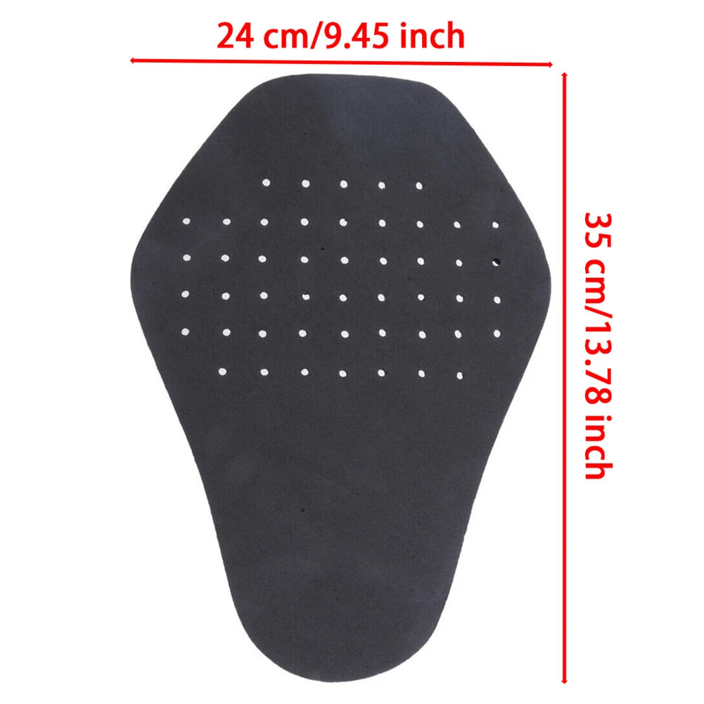 1pc Motorcycle Bike Back Pad Jacket Insert EVA Back Protector Riding Skiing Skating Armor Back Spine Protective Pad