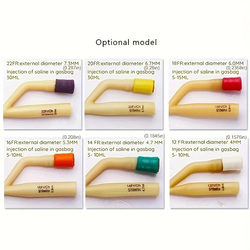 10 pcs/box Urinary Catheter Medical Two Way Latex Foley Catheter Urine Catheter