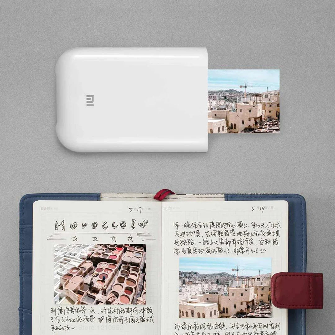 Xiaomi Mini Photo Printer Portable Bluetooth 5.0 ZINK Inkless Technology Multifuncion AR Video Printing Global Version Original