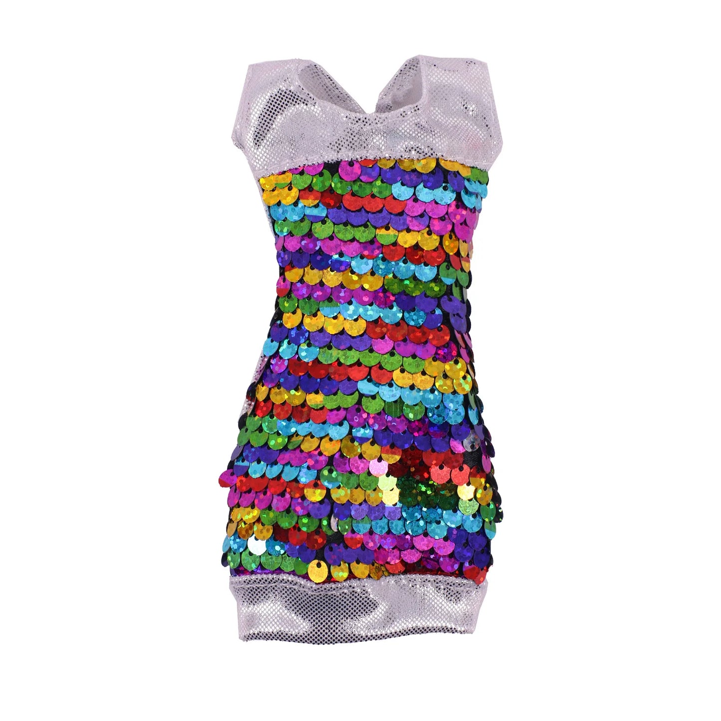 Flash Skirt Doll Dress For Barbie Clothes Accesories BJD Blyth 1/6 Dollhouse Miniature Items Toys For Girls