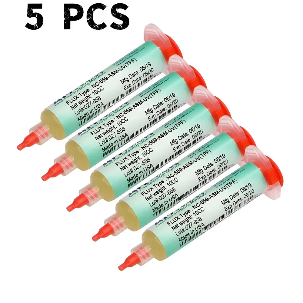 Original for Amtech Flux Mate Rod Type NC 559 RMA 223 Kingbo 218 Soldering Paste BGA QuickChip No Clean Welding Parts
