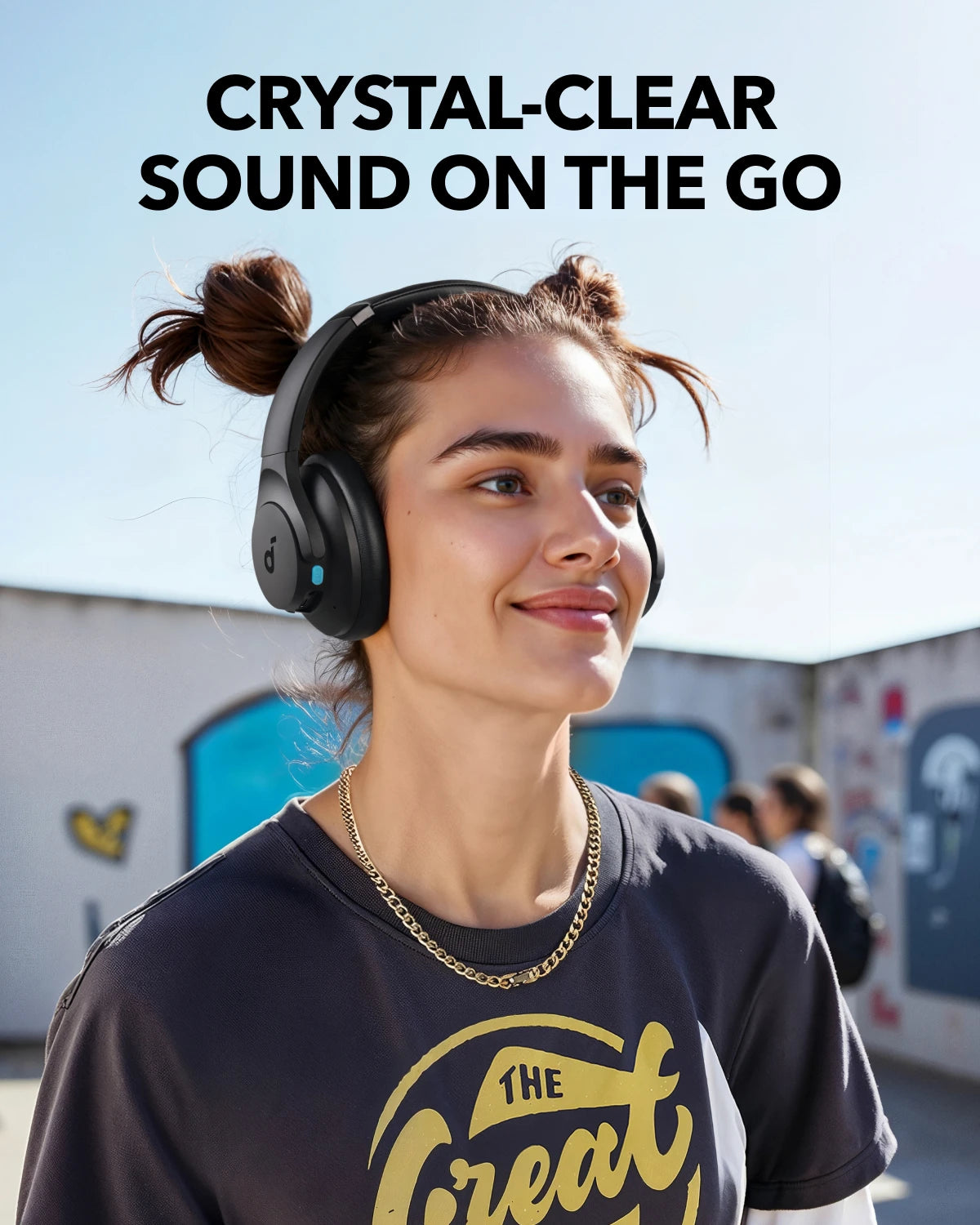 Soundcore by Anker Q11i Wireless Over-Ear Bluetooth Headphones Deep Bass Wireless Bluetooth Earphones 60H Wireless Headphones