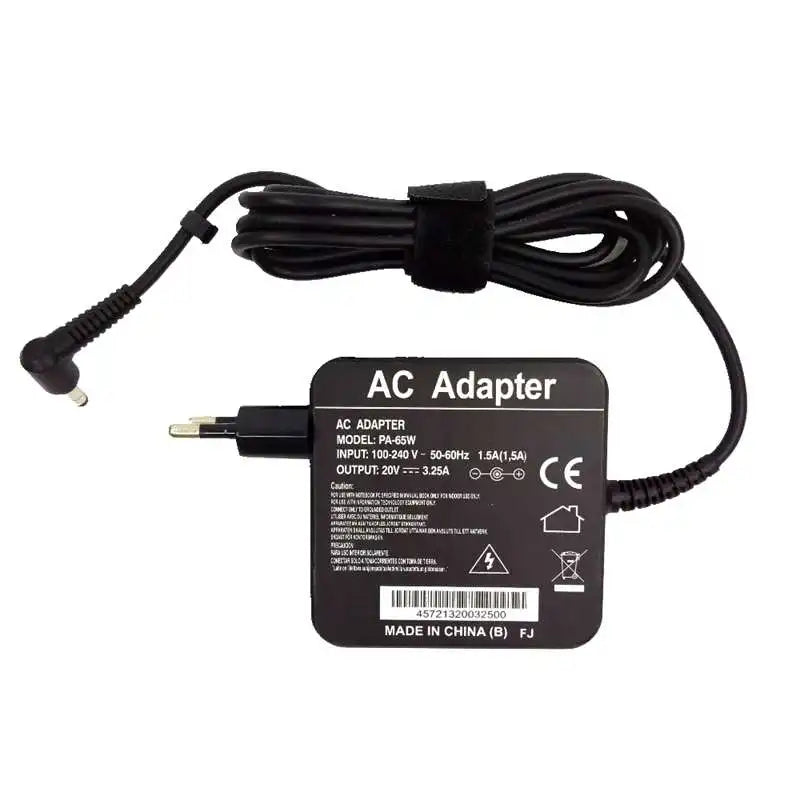 AC Adapter 65W 20V 3.25A  Laptop Charger for Lenovo Ideapad 310-151SK 510-151SK ADLX65CLGE2A 5A10K78752 Power Cords AC Adapter