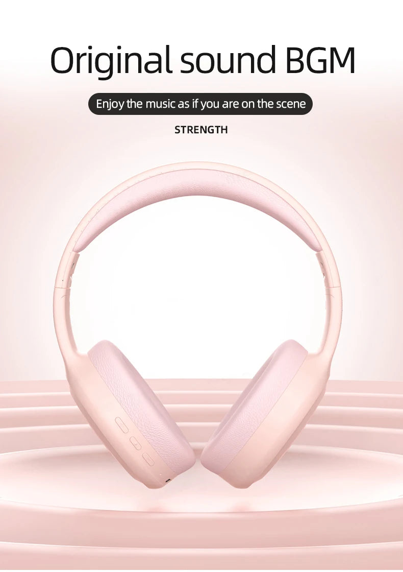 Lenovo TH30 Wireless Headphones Bluetooth 5.3 Earphones Foldable Gaming Headset Sport Headphone with Mic Music Earbuds Original