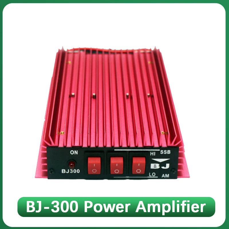 Baojie BJ-300 Plus Power Amplifier 100W FM 120W AM 150W SSB 3-30MHZ Mini-size and High Power CB Radios 12-14V BJ-300  Amplifiers