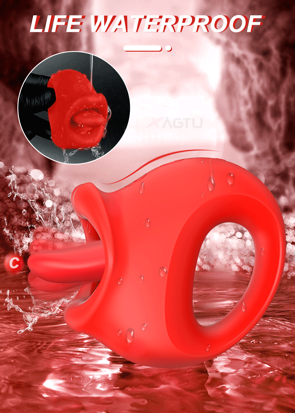 Powerful Swing Licking Tongue Vibrator for Women Anal Clit Nipple Clitoris Stimulator Vibrators Masturbator Sex Toys for Female