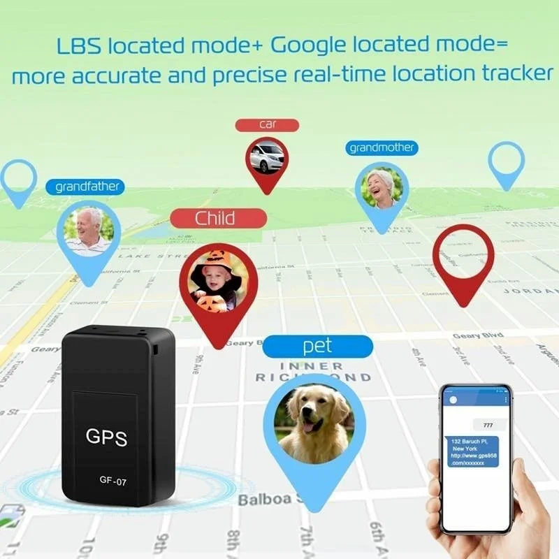 2023 GF-07 GPS Tracker Motorcycle Positioner  Anti-lost Locator for Hayabusa Gsx1300R Accessories Joymax Honda Forza 350