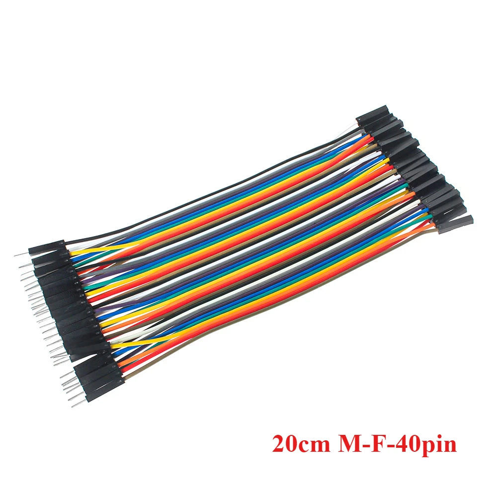 Dupont Line 10/15/20CM 40Pin Male To Male + Male To Female and Female To Female Jumper Wire Dupont Cable for Arduino DIY KIT