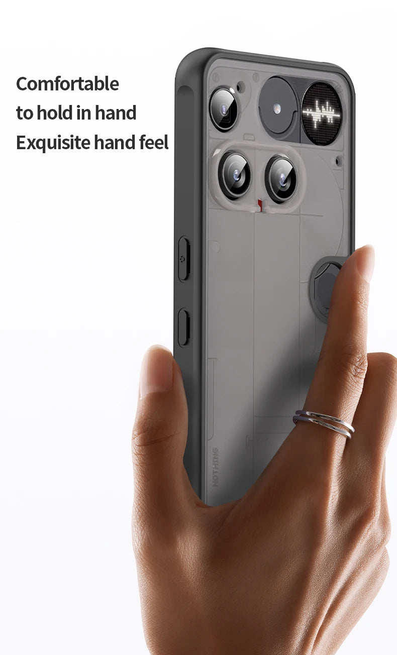New!!! Elegant and Fashionable Armor Bumper Shockproof Phone Case For Nothing Phone 3 Silicone Hard Cover