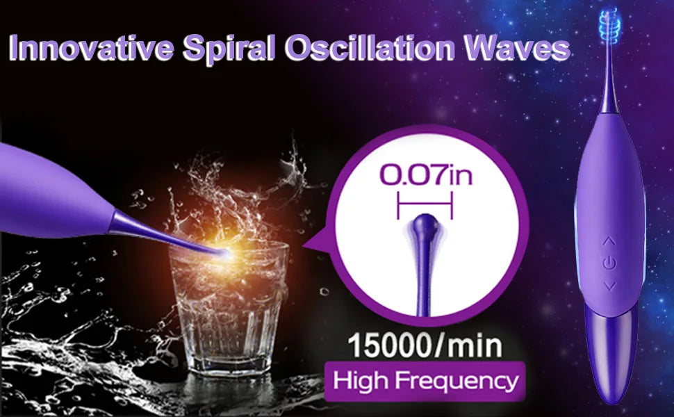 Mini Clitoris G Spot Vibrator for Women 3 Attached Silicone Heads Penis Clitoral Stimulator Wand 10 Vibrations Dildo Sex Toys 18