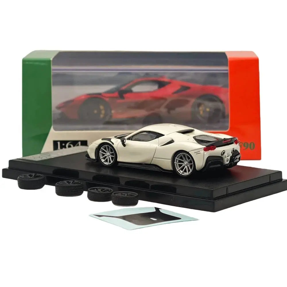 Fine model FM 1/64 Scale SF90 Diecast Models Car Collectible Christmas Gift