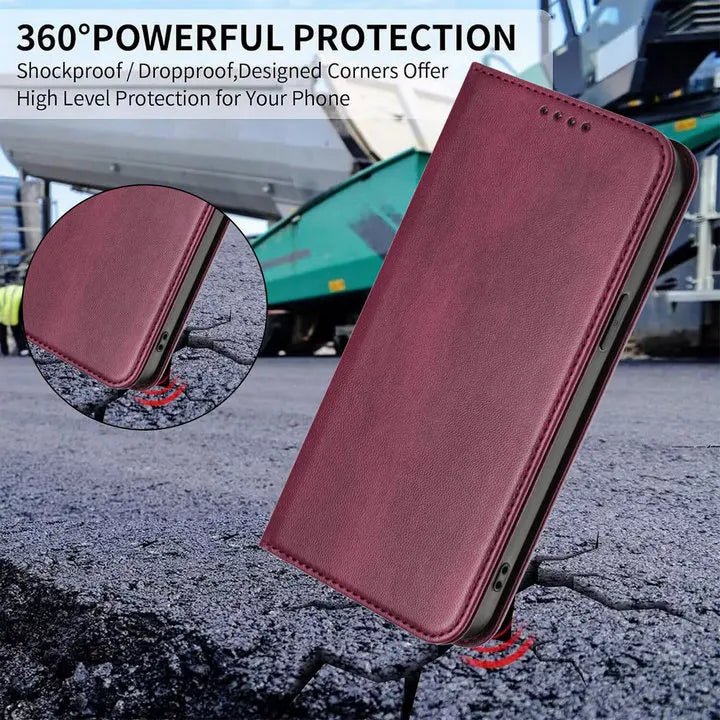 For Tecno Camon 50 Pro 2026 RFID Leather Wallet Funda for Tecno Camon 40 Premier Case Phone Camon 50 40 Pro Magnetic Flip Cover