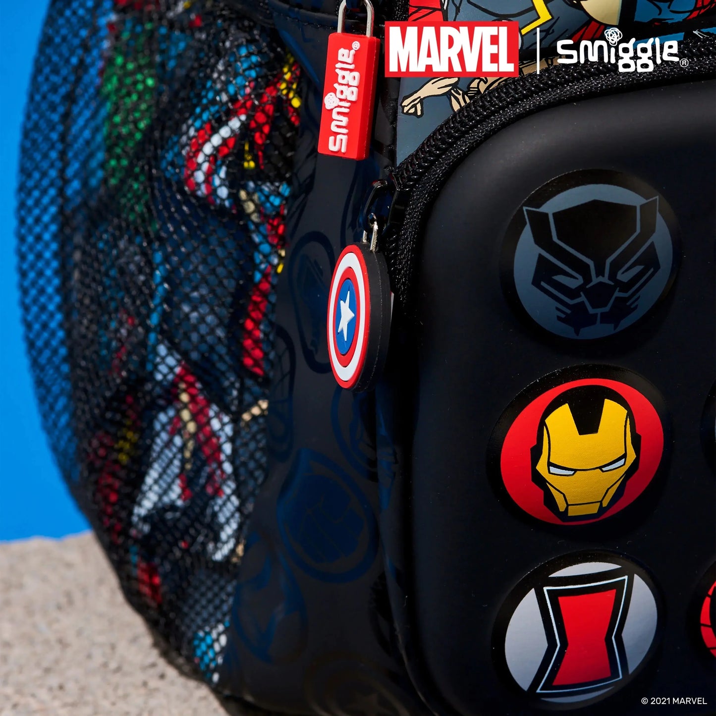 Smiggle Marvel Superhero Spider-Man Children Stationery School Bag Lunch Bag Lunch Box Pencil Box  Water Cup Student Gift