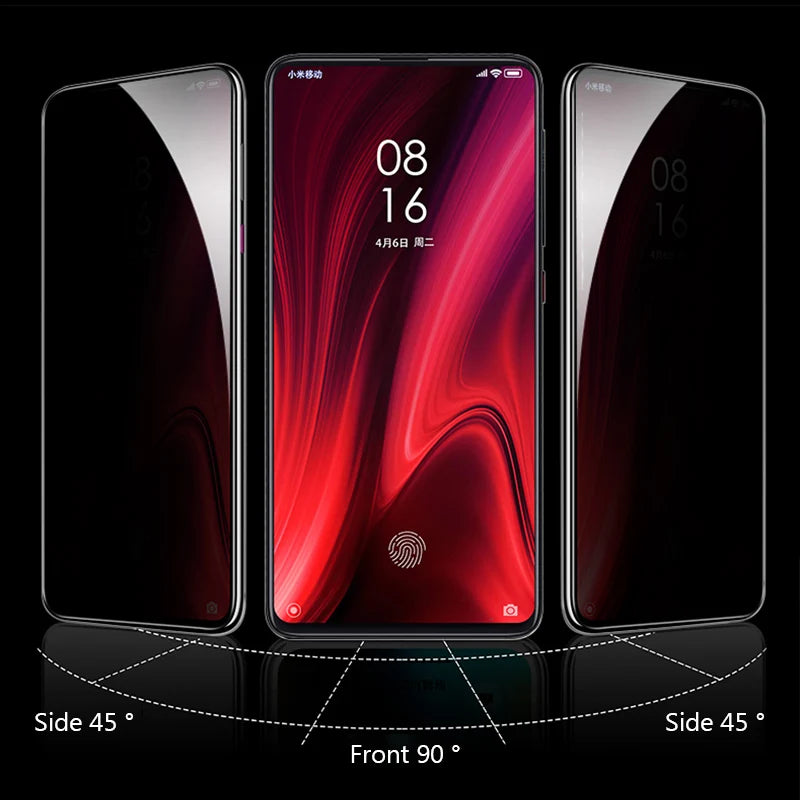 4PCS Anti-Spy Screen Protector For Redmi Note 13 12 11 10 Pro 9 8 Plus 5G Privacy Tempered Glass For Redmi 10C 10 9A 9C Note 11S