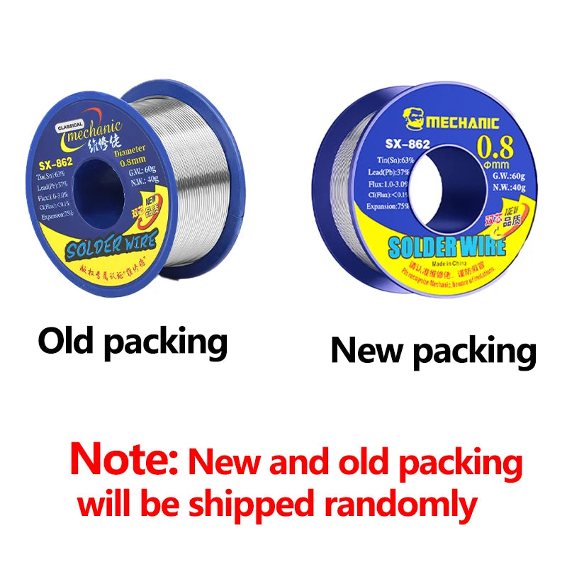 MECHANIC 60g flux SX-862 High temperature resistant for 0.3-1.8mm wire high purity environmental protection tin wire tools