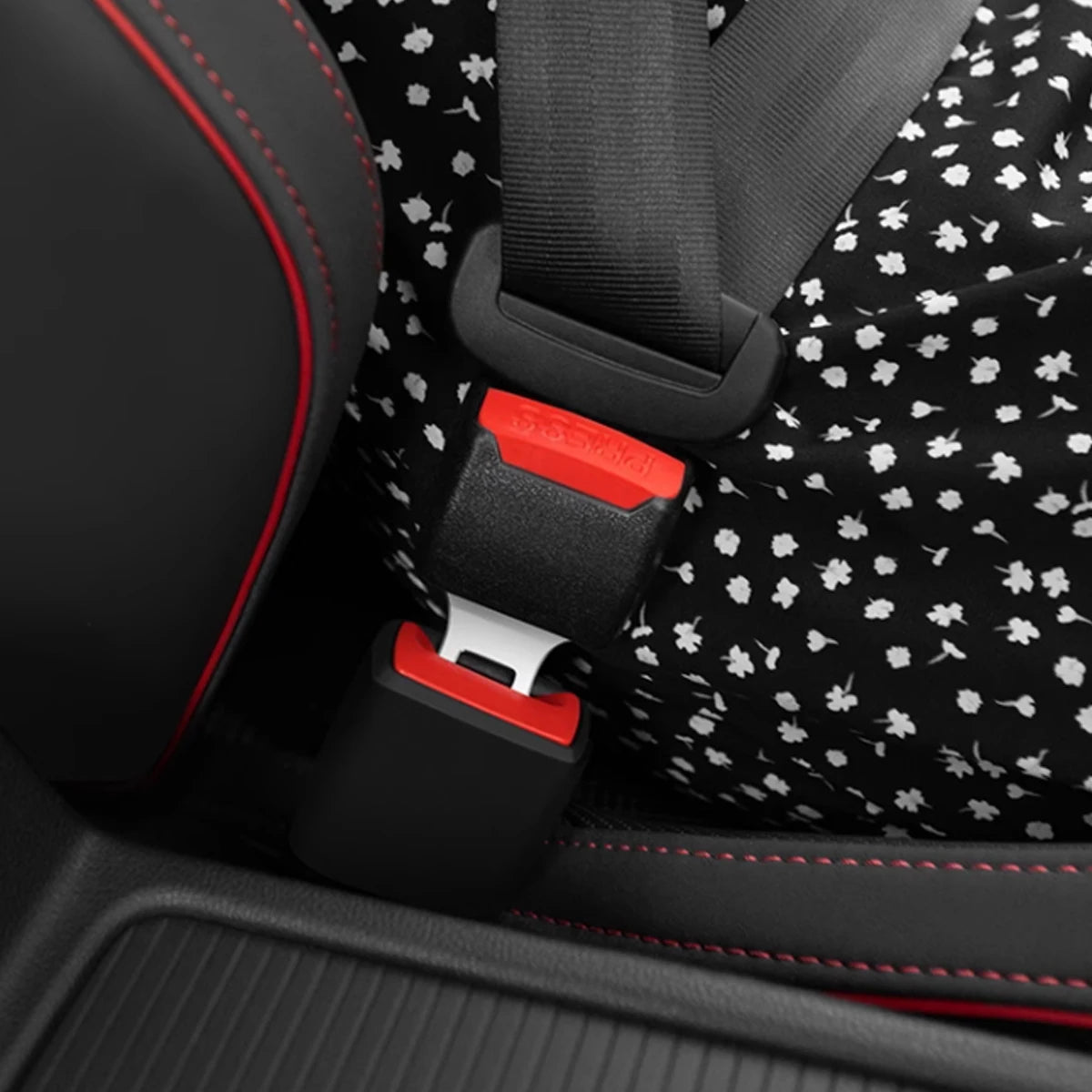 2pcsSeat belt buckle extender subbuckle muffler card