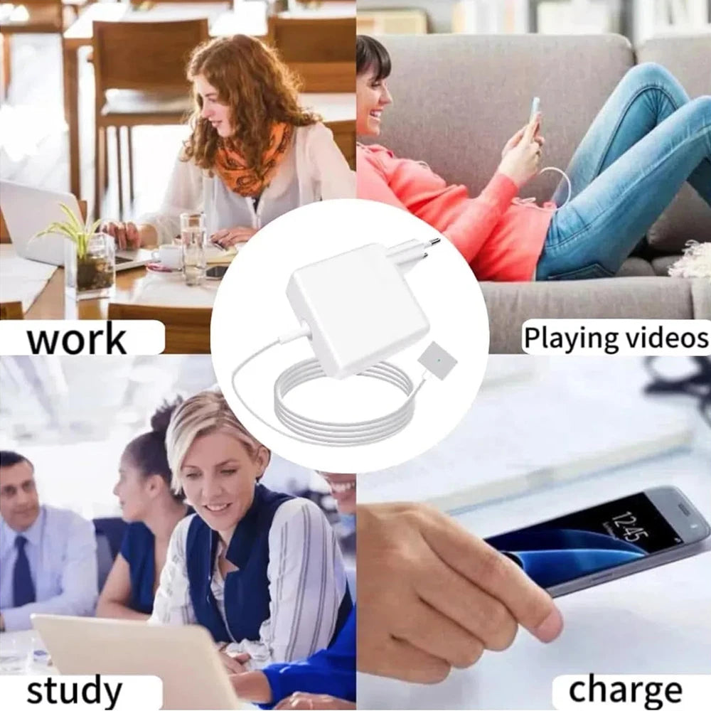 AC 85W / 60W /45W T-tip Connector Power Adapte Laptop Charger Compatible with MacBook Air 11 inch and 13 inch