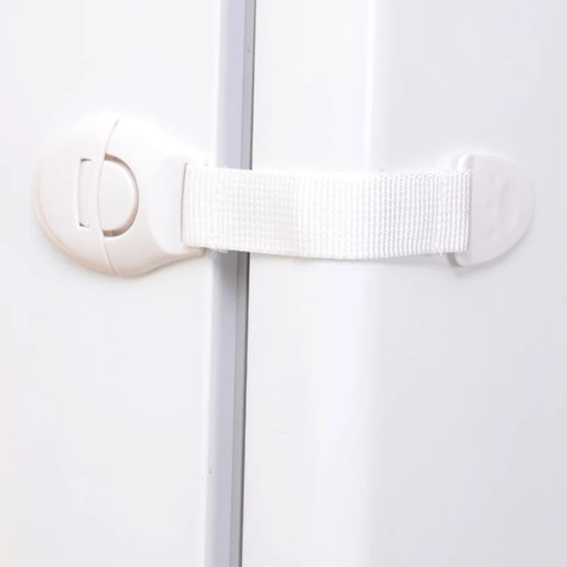 10pcs Child Safety Cabinet Lock Baby Safety Protector Multifunctional Drawer Door Cabinet Lock Plastic Door Lock