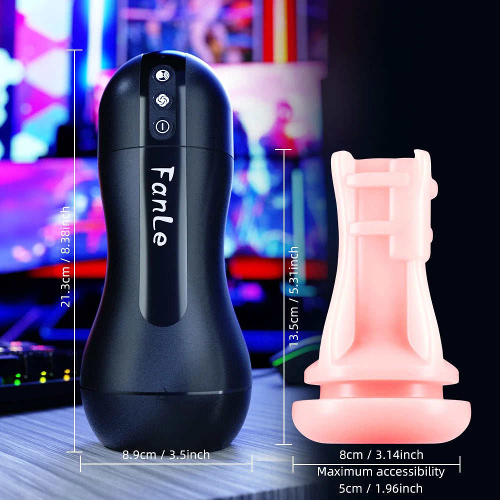 Bluetooth APP Remote Control Automatic Sucking Heated Male Masturbration Cup Blowjob Sex Machine Masturbator Toy Adult for Men