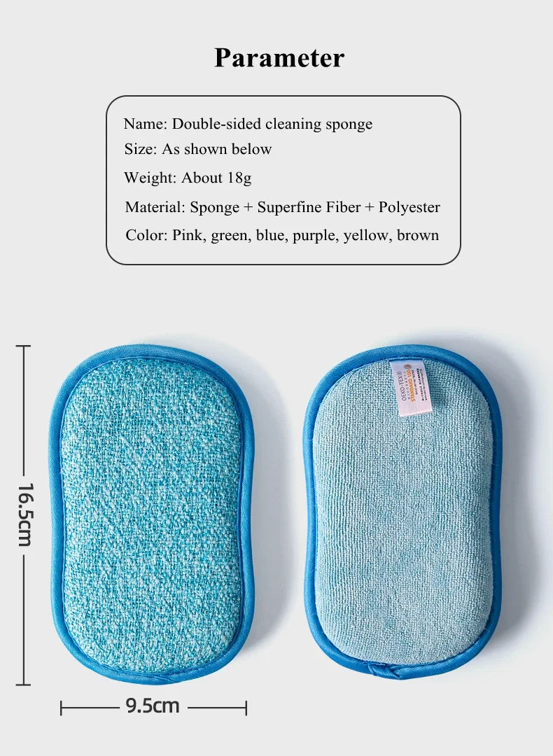 5/10/20PCS Reusable Washable Sponges Magic Sponge Eraser Kitchen Sponge Cleaning Product Gadgets Tools Kitchen Tools Accessories
