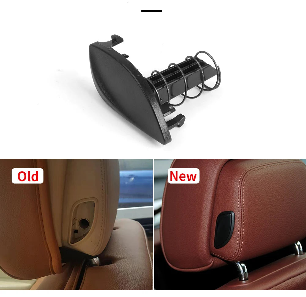For BMW E70 E71 E72 Car Front Headrest Button Seat Adjustment Switch Button Spring Cover Replacement For X5 X6