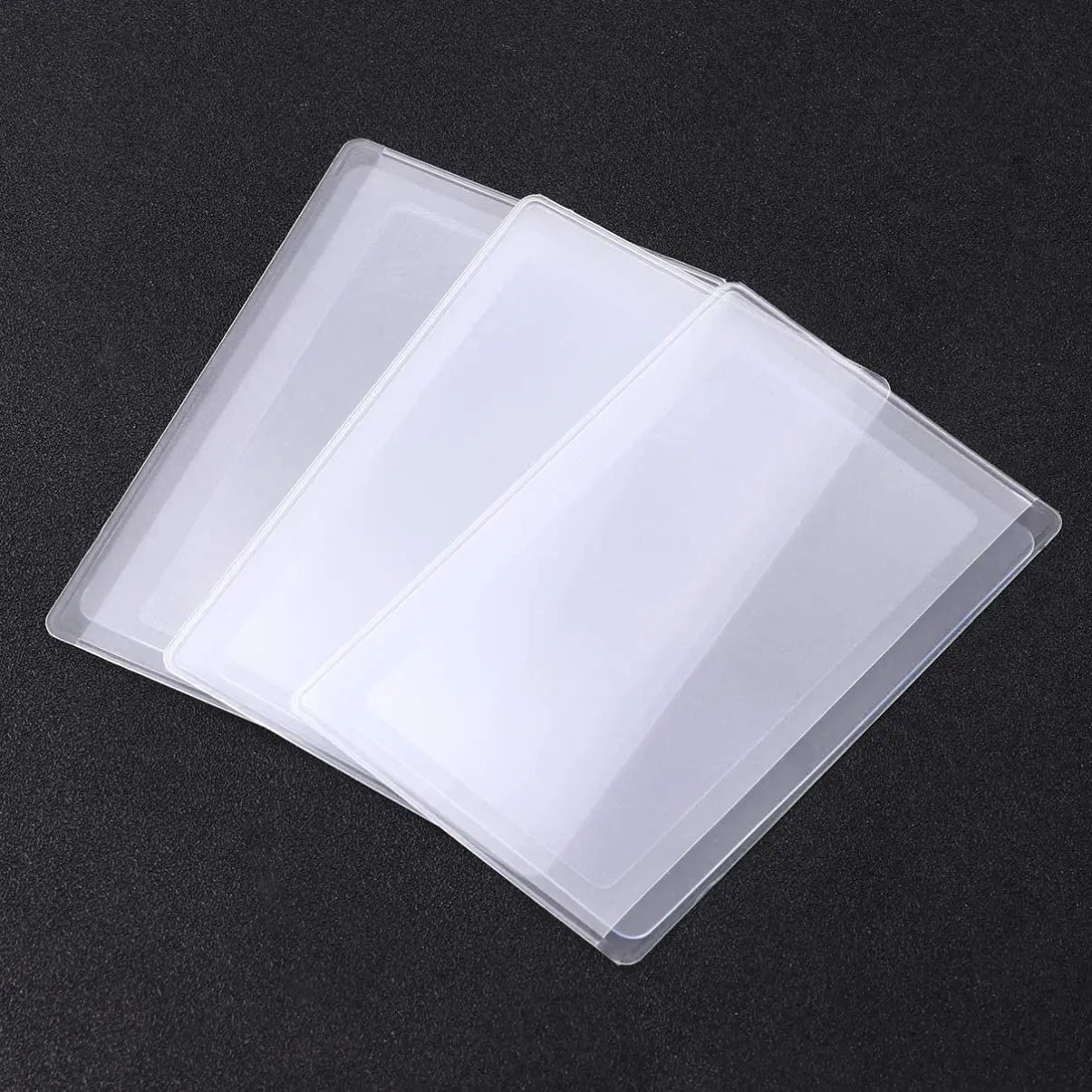 10pcs Pocket Fresnel Lens 3X Wallet Magnifier Lenses Brand Credit Card Magnifying Glass for Seniors Elders Reading Fire Starter