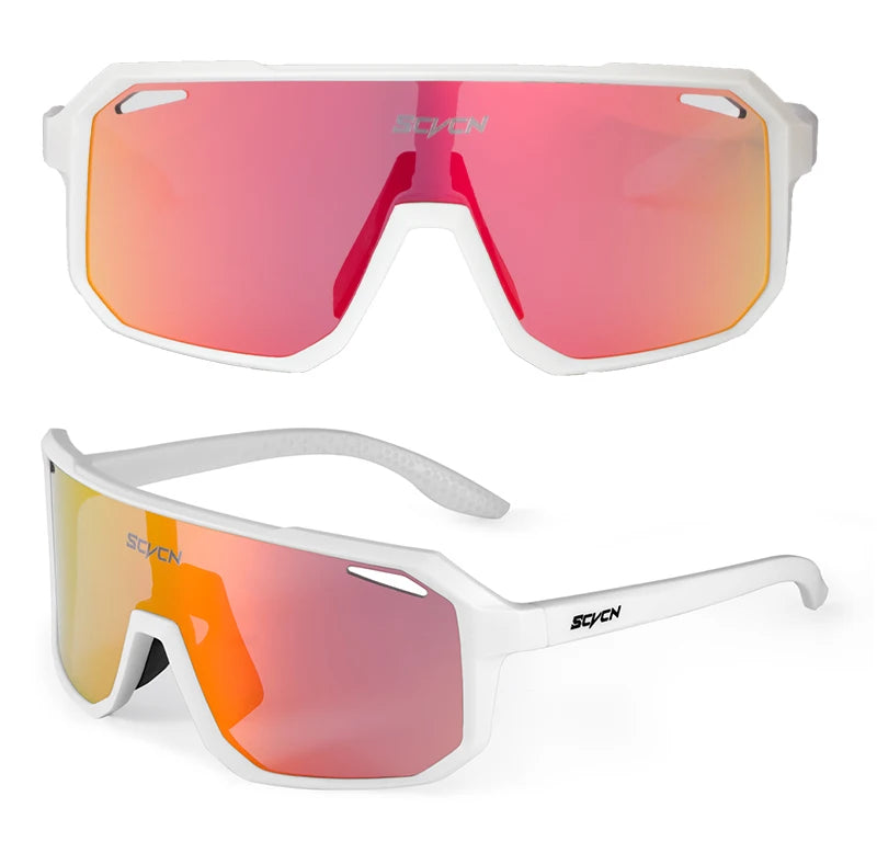 SCVCN Cycling Sunglasses Men MTB Road Driving Bike Glasses Outdoor Sports Women Bicycle Cycling UV400 Protective Glasses New
