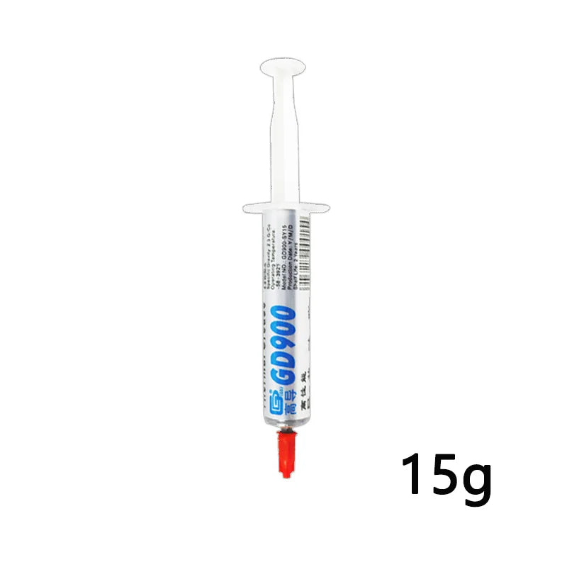 GD900 1g/7g/15g/30g Thermal Grease PC Water Cooler CPU Cooler Thermal Paste Heatsink Processor Thermal Grease Paste