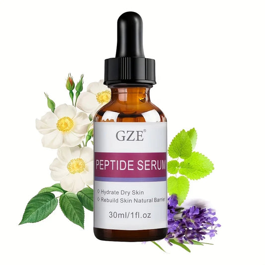 GZE Collagen Peptide Serum - MATRIXYL 3000 Serum Anti Aging Collagen Serum for Face, Reduces Fine Lines & Wrinkles, Heals