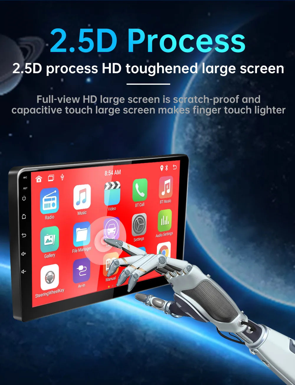 4G 64G Car play Android Radio Multimedia 7 9 10 inch CarPlay Android Auto 2 din Radio Stereo Receiver Player 2DIN GPS 4 Core