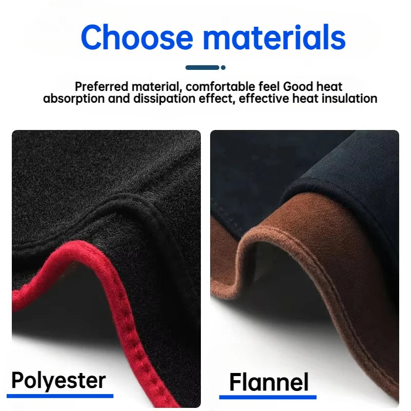 Car Dashboard Cover Mats Fit For Honda Freed GB5 GB6 GB7 GB8 2017-2020 Sun Shade Avoid Light Pads Instrument Panel Carpets