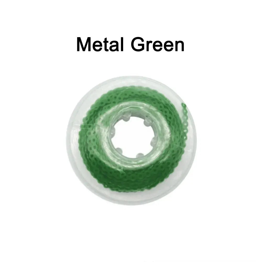 15 Feet/Roll Dental Orthodontic Elastic Ultra Power Chain Rubber Bands Long Short Continuous Denspay Dental Orthodontic Material