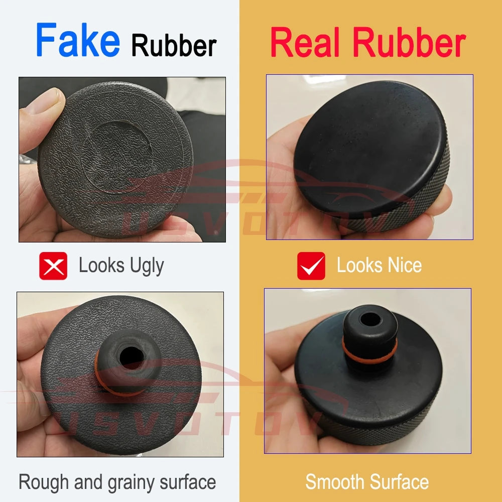 4pcs Lifting Jack Pads for Tesla Model 3 Y S X Highland 2024 2023 2022 Accessories Rubber Pucks Chassis Lift Stands Adapter Case
